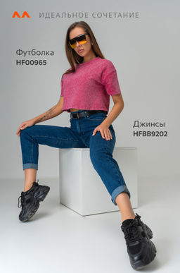 Женская укороченная футболка Happyfox - Happy fox фото 13