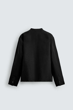 COTTON-LINEN SUIT BLAZER - Zara фото 7
