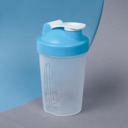 Бутылка/Шейкер SMALLHERO SHS-400 синяя, для спортивного питания 400ML/уп80 - Галеонтрейд фото 4