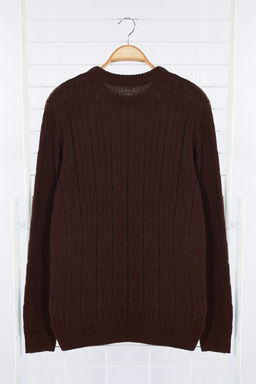 TRENDYOL MAN Zumrut Yesili Regular Bisiklet Yaka Dokulu Kazak TMNAW25KZ00021 - Trendyolmilla фото 14