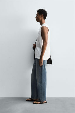 LIGHTWEIGHT TANK T-SHIRT - Zara фото 4