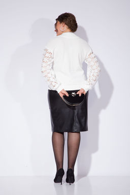 Джемпер Liliana 1205н белый  фото 4