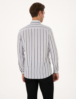 Siyah Regular Fit Uzun Kollu G_mlek - Pierre cardin фото 5