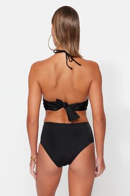 TRENDYOLMILLA Yesil Bralette Aksesuarl? Yuksek Bel Regular Bikini Tak?m? TBESS23BT00073  фото 6