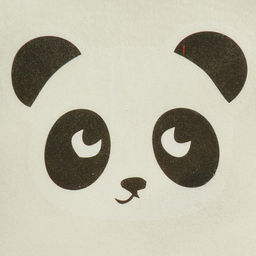 Цена за 2 шт. Шапка для бани и сауны «Панда», шерсть, полиэфир, детская, «Добропаровъ»