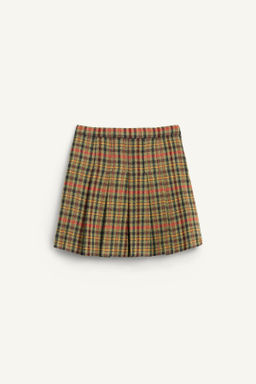 LIMITED EDITION HOUNDSTOOTH SKIRT WITH WOOL - Zara фото 5