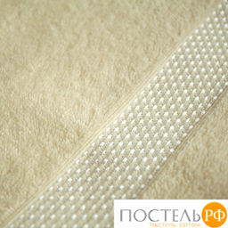 (1010) Набор из 2 полотенец Eleganta (Petek Crystal) 50х80 см Махра 390 г/м2, 1010 Молочный