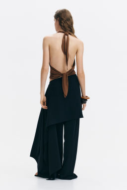 Top halter con escote drapeado - H&m фото 5