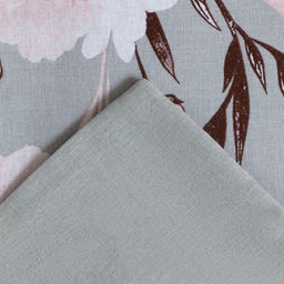 Постельное бельё Этель 2 сп Peonies 175х215 см, 200х220 см, 50х70 см-2 шт, поплин,125 г/м2  фото 4