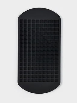 Форма для льда, 24x12 см, 160 ячеек, цвет черный