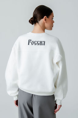 Арт. 151-35 Свитшот женский 44-50 (4 шт) Цвет:молочный - Калинка фото 13