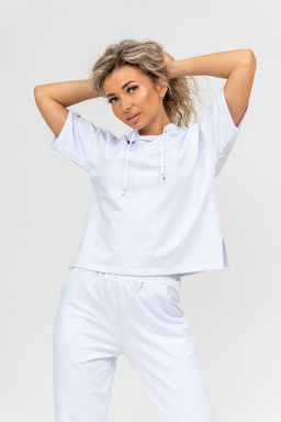 Костюм Натали 36773 толстовка и брюки из хлопка с полиэстером фото 12