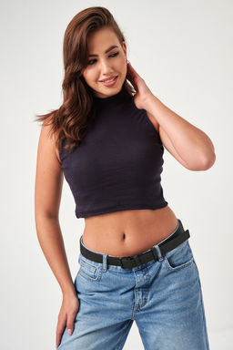 52714 топ укороченный с горлом - Натали фото 80