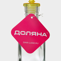Бутылка для масла и уксуса Доляна «Классик», 200 мл, h=20 см, стекло, МИКС