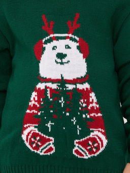 Джемпер детский Vay Kids 5242-6283 из шерсти и акрила фото 4