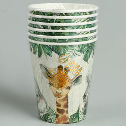 Стаканы бумажные Животные, 6 шт - Страна карнавалия фото 5