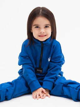 067 Детский костюм, василек (3хнитка петля)