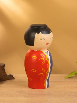 Японская кукла кокеши «Такаши», 7×7.5×15 см