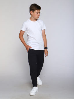 Брюки "Спорт" черный матовый