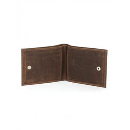 Портмоне мужское Croco-ПР-907 натуральная кожа 2 отд, 6 карм, коричневый тем крэйзи хорс (220) 263619  фото 3