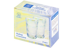 Набор 2 стаканов 360 мл 8*8*13,5 см стекло - Elan gallery фото 14