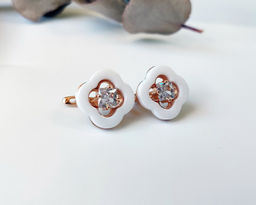 Серьги с керамикой