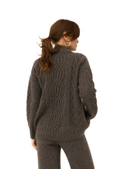 Джемпер из пуха яка 5016 меланж