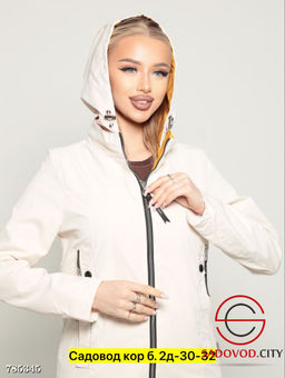 Ветровка с капюшоном женская