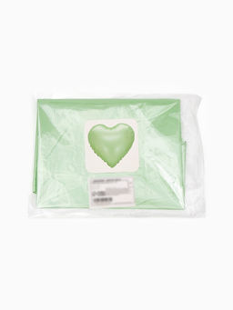 Цена за 2 шт.Воздушные шары фольгированные 17 Сердце, зелёный сатин, набор 5 шт. - Страна карнавалия фото 5