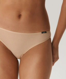 ATLANTIC 3BLP-602 Трусы спорт Basic - набор 3 шт. бежевый  фото 4