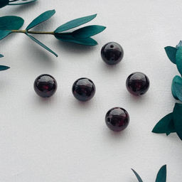 Бусины для украшений из Граната (5 шт)