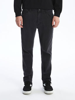 779 Regular Fit ??i Polarl? K??l?k Erkek Jean Pantolon