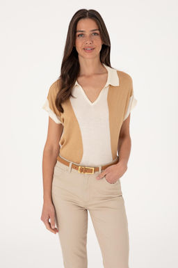 Kad_n Camel Kazak Sepette S_rpriz _ndirim