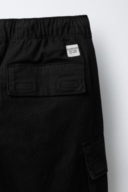 PANTAL?N CARGO / Negro - Zara фото 4
