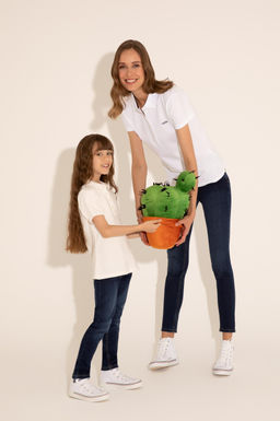 Женская белая базовая футболка - U.s. polo assn фото 15