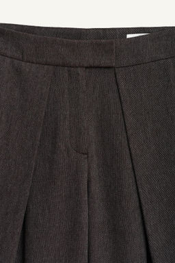 LIMITED EDITION VOLUME TROUSERS WITH PLEATS AND WOOL - Zara фото 8