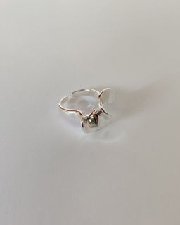 Кольцо с белым серебрением - Vel vett фото 8