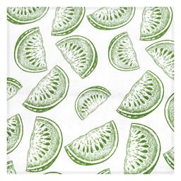 Астурия, белый Комплект столовый 4пр: салфетка сервировочная 45х45см, хлопок Премиум 186г/м2, Домашняя мода (Россия)