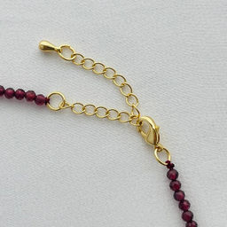 Колье из Граната (Альмандин) 38 см +