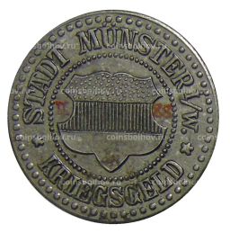 25 пфеннигов 1918 года Германия  Нотгельд Мюнстер