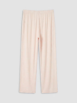 Fiyonk Bask?l? Hamile Pijama Alt?