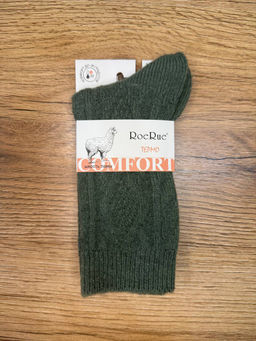 BK821 Носки, 1 пара (шерсть ламы) ИЗУМРУДНЫЙ