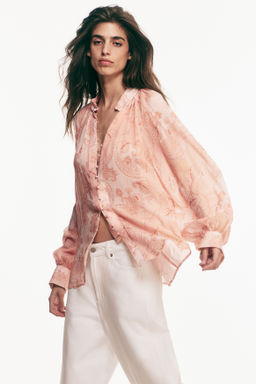 Blusa oversize de lyocell - H&m фото 4