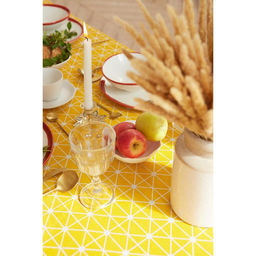 Скатерть Доляна Паутина 145х1453см,100%пэ, рогожка 130 гр/м  фото 9