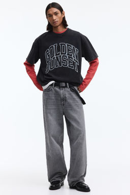 Camiseta boxy Oversized Fit - H&m фото 9