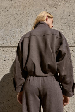 HIGH-NECK BOMBER JACKET