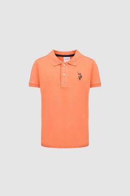 Erkek Гocuk Turuncu Polo Yaka Basic TiЕГrt - U.s. polo assn фото 6