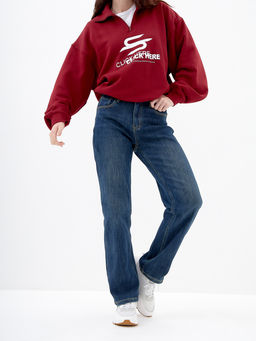 Утепленные Женские Джинсы Прямые - Mossmore фото 13