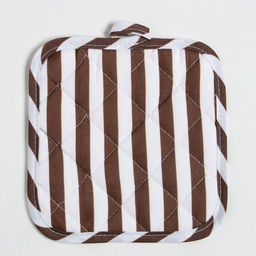 Кухонный набор Доляна цвет кофе прихватка 17х17 см, варежка 26х16 см, 100% п/э  фото 4