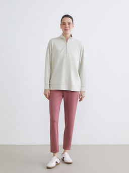 Dik Yaka Kad?n Sweatshirt